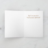 Cute Kat Cancer Support Kaart (Binnen)