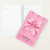Cute Kat Coquette Strik - Roze School Cadeau voor Planner (Display)