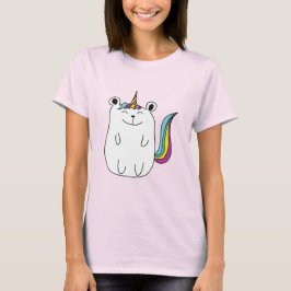 Cute Kat Eenhoorn Kitten Kat Liefhebber Kat Moeder T-shirt