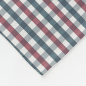 Cute Kat en Schotse Ruit Fleece Deken (Hoek)