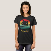 Cute Kat Gezicht Kijk-een-Poezen T-Shirt (Voorkant volledig)