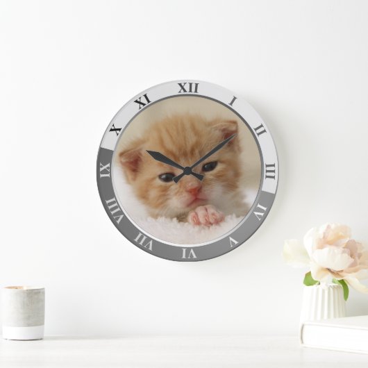 Cute Kat Grote Klok (Huis)