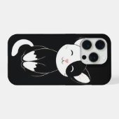 Cute kat iPhone hoesje (Achterkant horizontaal)