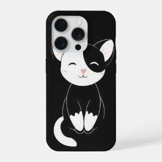 Cute kat iPhone 15 pro case