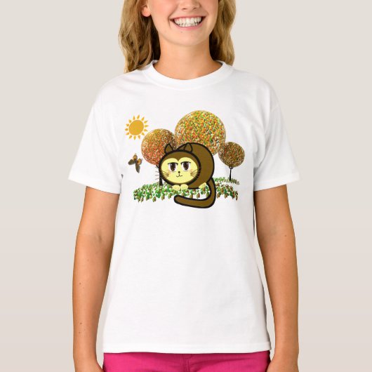 Cute Kat Jelly Bean Zoete Bomen (Voorkant)