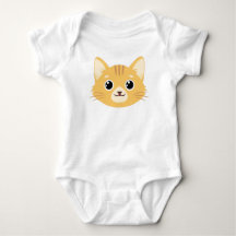 Cute Kat Kawaii ontwerp Baby Body