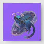 Cute Kat Klok Ontwerp (Voorkant)