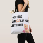 Cute Kat Liefhebber Boodschappentas Tote Bag (Dichtbij)