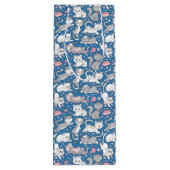 Cute Kat Love Wijn Cadeautas (Achterkant)