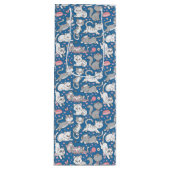 Cute Kat Love Wijn Cadeautas (Voorkant)