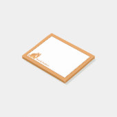 Cute Kat met muis Post-it® Notes (Schuin)