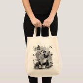 Cute Kat Miao Boodschappentas Tote Bag (Voorkant (product))