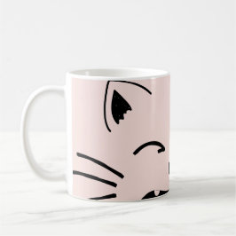 Cute kat ontwerp | Aardige katachtige kunst Koffiemok