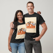 Cute kat ontwerp t-shirt (Unisex)