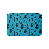 Cute kat patroon badmat (Voorkant)