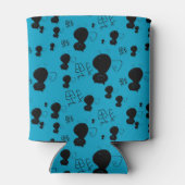 Cute kat patroon blikjeskoeler (Achterkant)