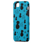 Cute kat patroon Case-Mate iPhone case (Achterkant Links)
