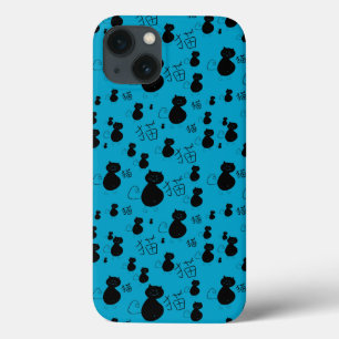 Cute kat patroon iPhone 13 hoesje