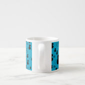 Cute kat patroon espresso kop (Achterkant)