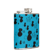 Cute kat patroon heupfles (Rechts)