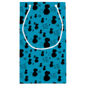 Cute kat patroon klein cadeauzakje (Achterkant)