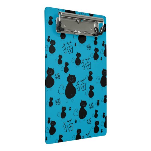 Cute kat patroon mini klembord (Schuin)