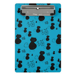 Cute kat patroon mini klembord