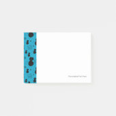 Cute kat patroon post-it® notes (Voorkant)