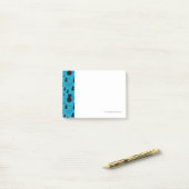 Cute kat patroon post-it® notes (Op bureau)