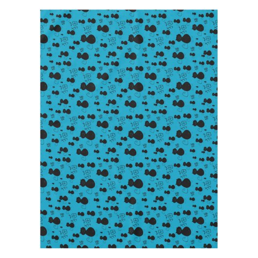 Cute kat patroon tafelkleed (Voorkant)