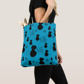 Cute kat patroon tote bag (Dichtbij)