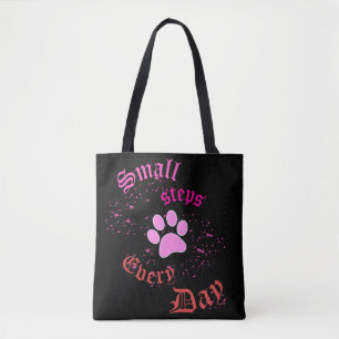 Cute Kat Poot Tote Kleine Stapjes Elke Dag Bag