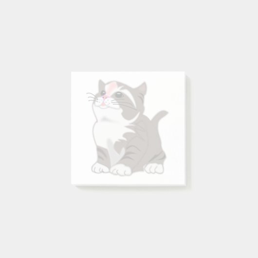 Cute Kat Post-it® Notities Notes (Voorkant)
