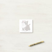 Cute Kat Post-it® Notities Notes (Op bureau)