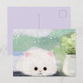 Cute Kat Postkaart (Voorkant / Achterkant)