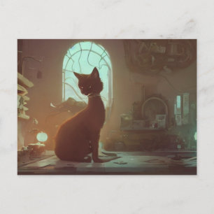 Cute Kat Postkaart