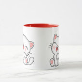Cute kat print mok (Midden)