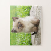 Cute Kat Puzzle Legpuzzel (Verticaal)