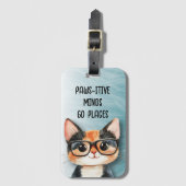 Cute Kat School, Sport Bagagelabel (Voorkant (verticaal))