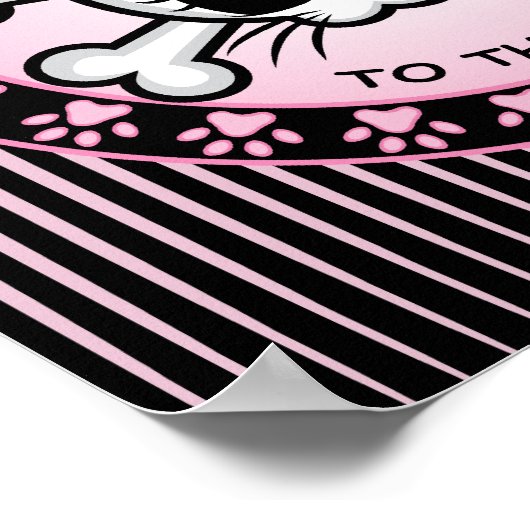 Cute Kat Skull Poster (Hoek)