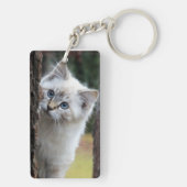 Cute Kat Sleutelhanger (achterkant)