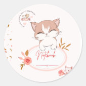 Cute kat stickers (Voorkant)