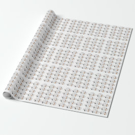 Cute Kat Symfonieband Cadeaupapier