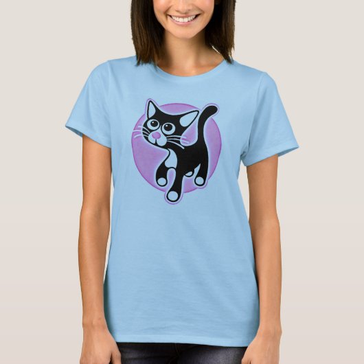 Cute Kat T Shirt (Voorkant)