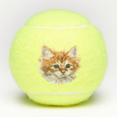 Cute Kat Tennisballen (Voorkant)