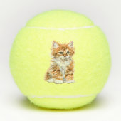 Cute Kat Tennisballen (Voorkant)