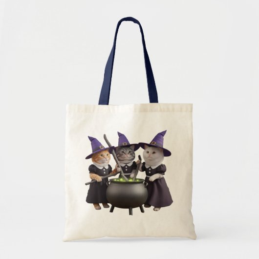 Cute Kat Trick-or-Treat Tas (Voorkant)