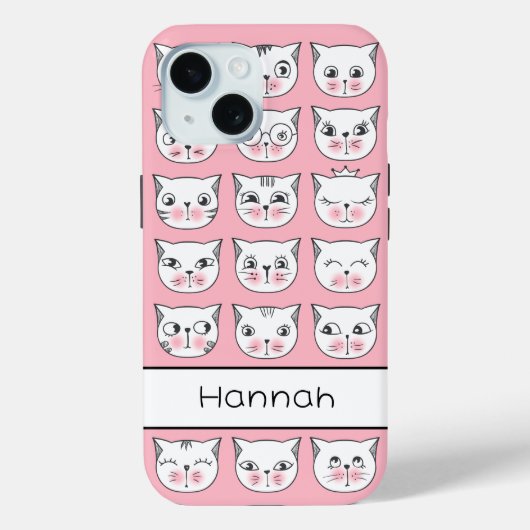 Cute Katten Case-Mate iPhone Case (Achterkant)
