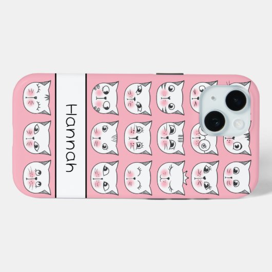 Cute Katten Case-Mate iPhone Case (Achterkant (horizontaal))