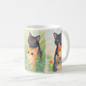 Cute Katten | Kat Vader Mok | Kat Moeder Mok | Kat (Voorkant rechts)